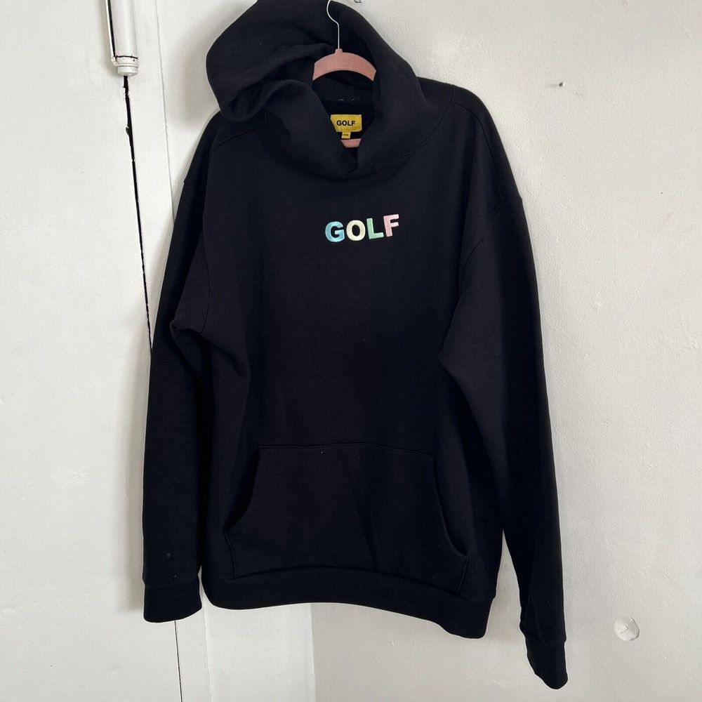Golf le Fleur Pullover Hood Limited Edition Black Size 2XL